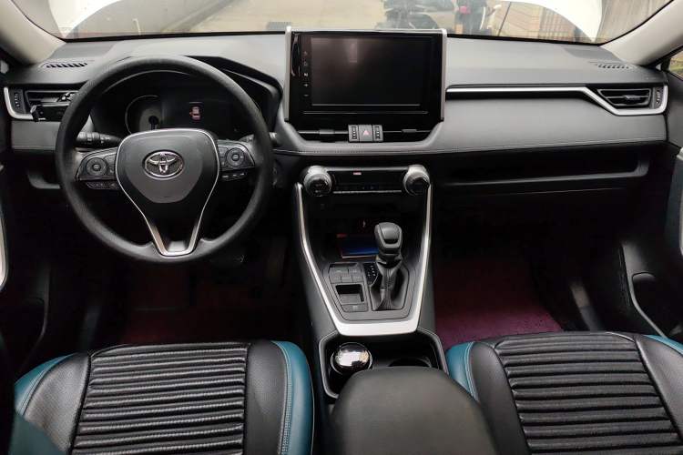 Used Toyota RAV4 2020 Dual-Engine 2.5L E-CVT Two-Wheel Drive Elite Edition Center Console