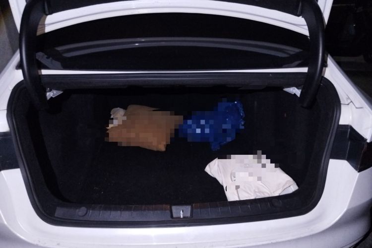 Used BYD Qin PLUS 2021 EV 500KM Luxury Model Trunk