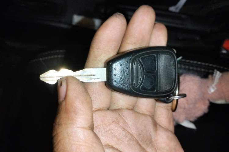 Used Jeep Wrangler 2015 3.0L Sahara Four-Door Comfort Edition Vehicle Key