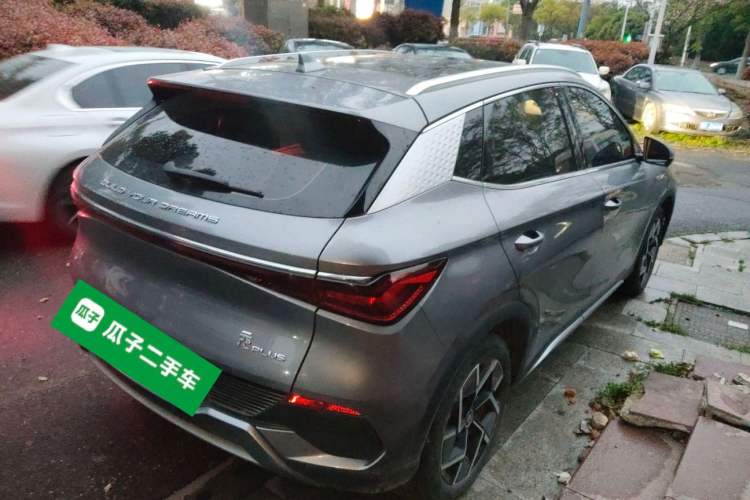 Used BYD Yuan PLUS 2022 510 km Flagship Version Rear Right 45 Deg