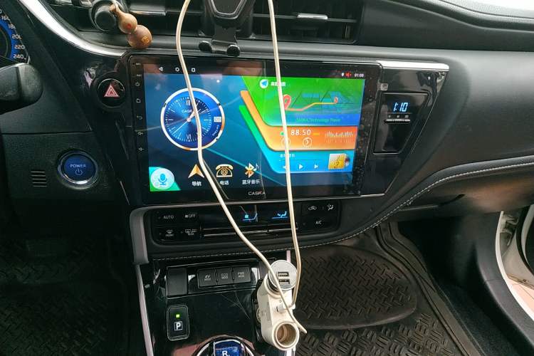 Used Toyota Corolla 2017 Revised Dual-Engine 1.8L E-CVT Leading Edition Audio And AC Panel