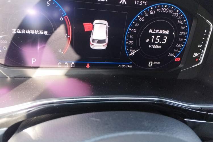 Used Volkswagen Teramont X 2020 Facelifted 530 V6 All-Wheel Drive Prestige Flagship Edition Odometer Close Up