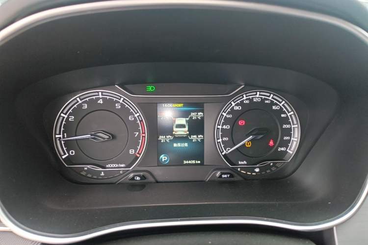 Used Geely Auto Binray 2020 Revised 1.4T CVT Asian Games Edition Instrument Cluster