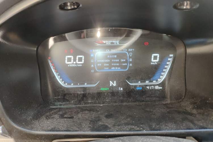 Used Sunlong DST 5 2021 All-Electric Van with 41.86 kWh Instrument Cluster