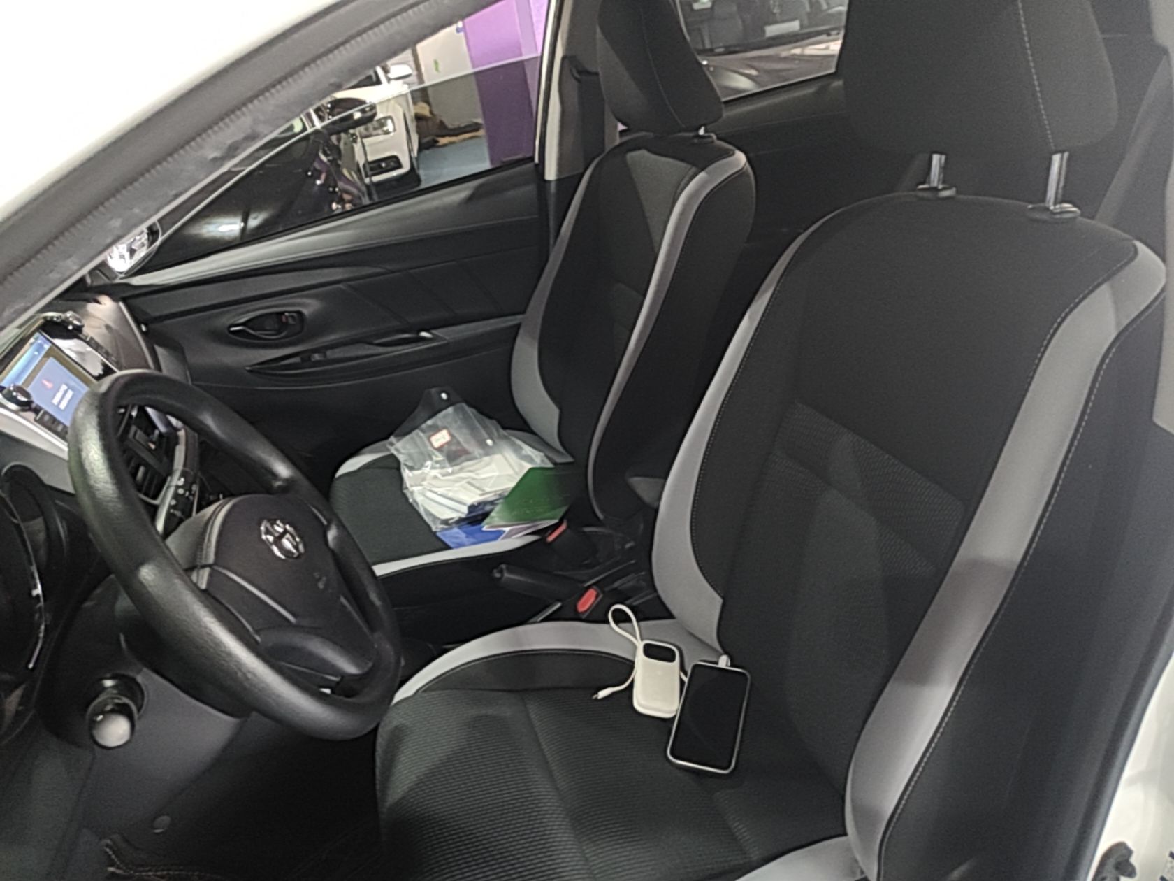 Avant de la voiture