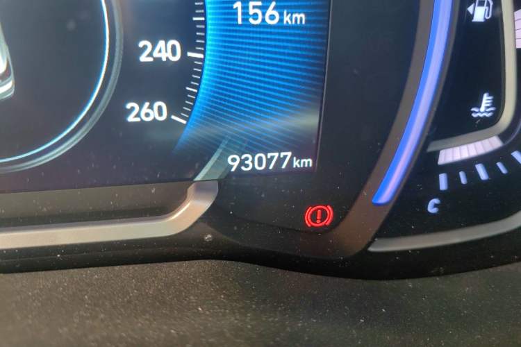 Used Hyundai Elantra (6th Generation / Lingdong) 2019 1.4T Dual-Clutch Xuan Dong · Dynamic Model Odometer Close Up
