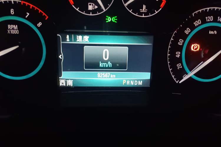 Used Buick LaCrosse 2013 2.4L SIDI Elite Comfort Version Odometer Close Up