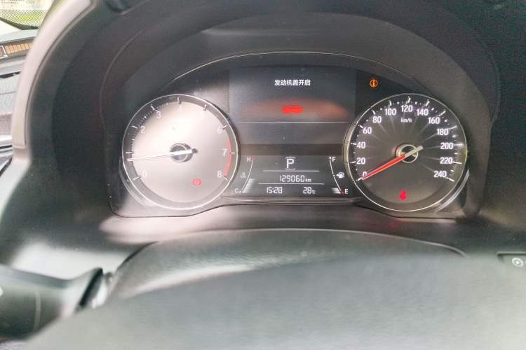 Used Honda Avancier 2019 240TURBO Two-Wheel Drive Luxury Edition Odometer Close Up