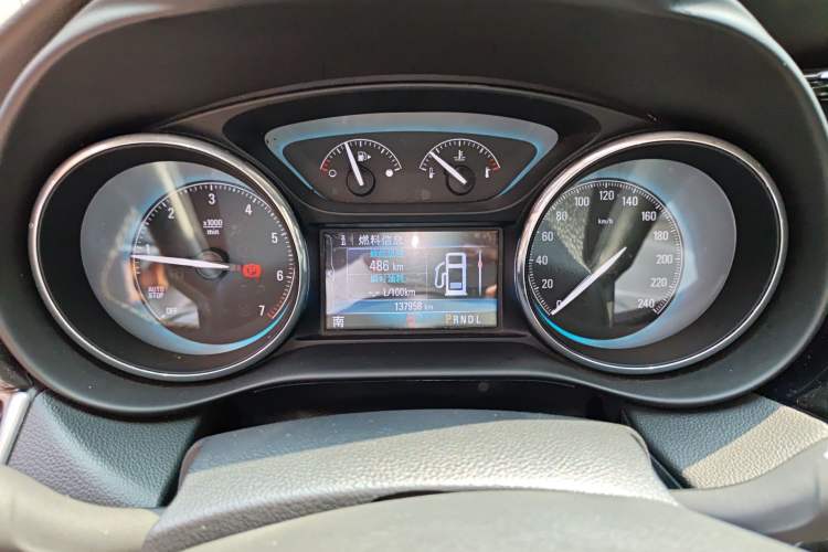 Used Buick Envision 2017 20T Two-Wheel Drive Luxury Model Instrument Cluster