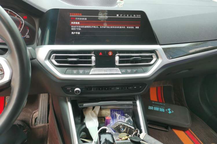 Used BMW 3 Series 2020 Restyled 325Li M Sport Package Audio And AC Panel