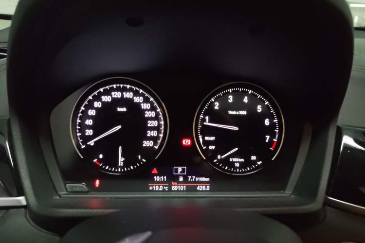 Used BMW X2 2019 sDrive25i Leading Edition M Sport Package China VI Instrument Cluster