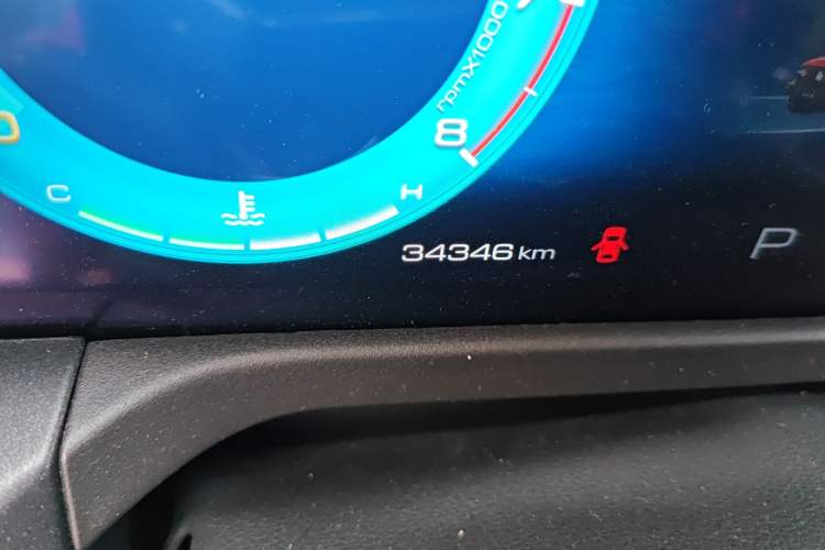 Used Tank 300 2021 Off-Road Edition 2.0T Challenger Odometer Close Up