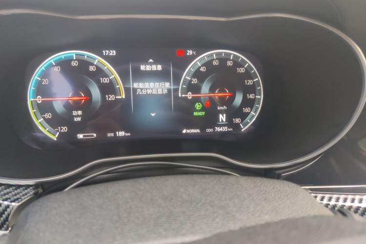 Used CHANGAN Eado New Energy 2019 EV460 Smart Edition Odometer Close Up