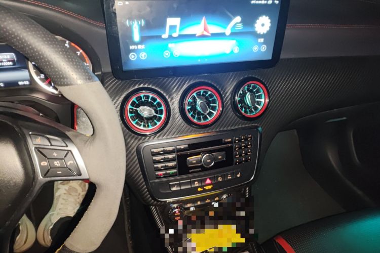 Used Mercedes-Benz A AMG 2014 AMG A 45 4MATIC Audio And AC Panel