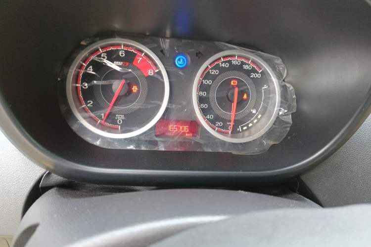 Used MG 3 2014 1.5L Manual Elite Edition Odometer Close Up