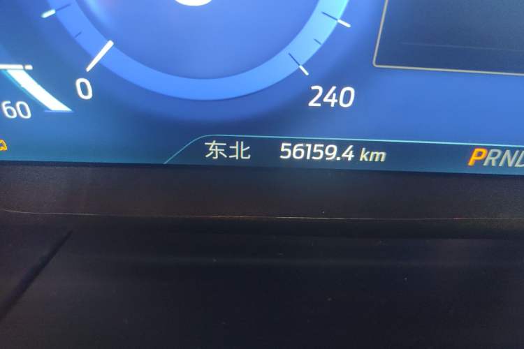 Used Ford Escape 2020 EcoBoost 245 Four-Wheel Drive Luxury Edition Odometer Close Up