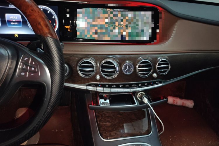 Used Mercedes-Benz S-Class 2016 S 320 L Business Model Audio And AC Panel