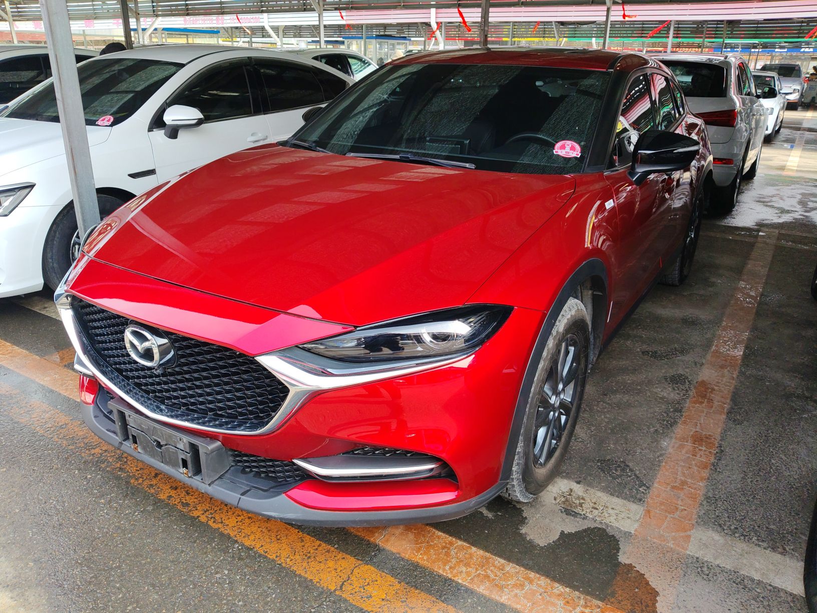 تحت مقدمة السيارة