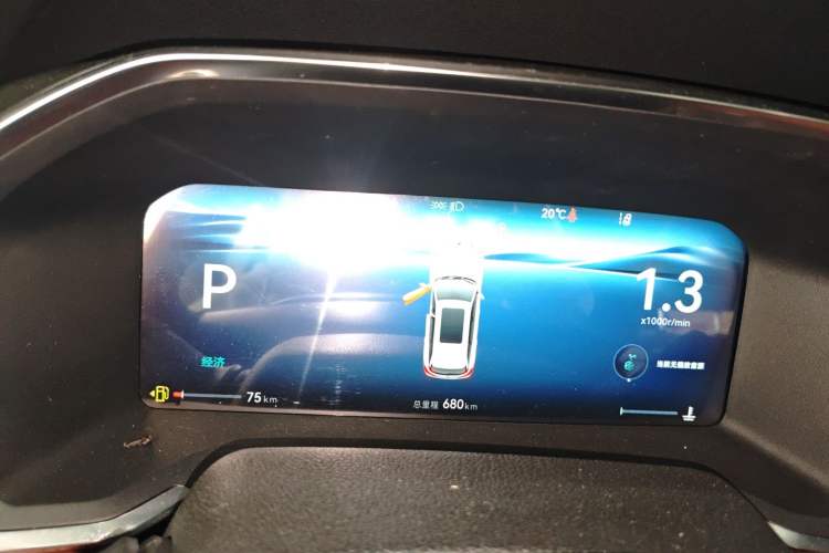 Used CHANGAN CS75 2026 Model PRO 1.5T DCT Prestige 7-Seater Instrument Cluster