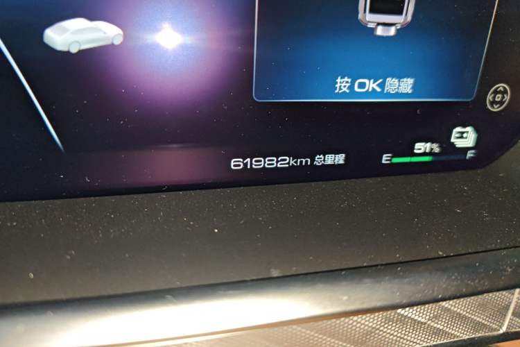 Used Tank 700 New Energy 2024 Hi4-T Extreme Edition Odometer Close Up