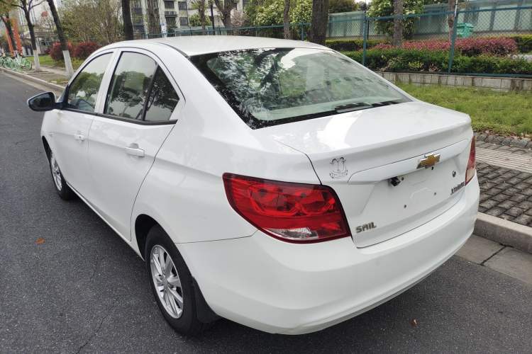 Used Chevrolet Sail 2015 Sail 3 1.3L AMT Ideal Edition Rear Left 45 Deg