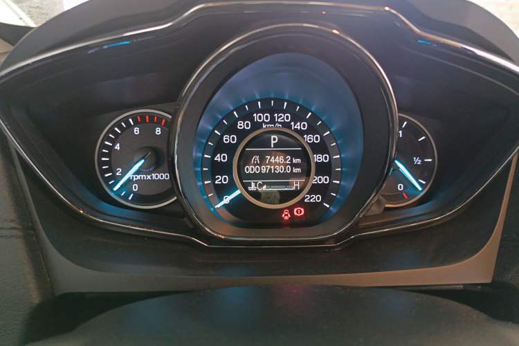 Used Ford Escort 2019 1.5L Automatic Enjoyment Model Odometer Close Up