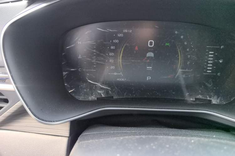 Used Geely Auto Emgrand X7 Sport 2020 1.8TD DCT Smart PRO Odometer Close Up