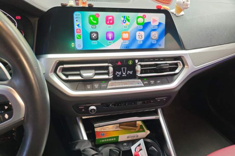 Used BMW 3 Series 2021 325Li M Sport Shadowline Package Audio And AC Panel