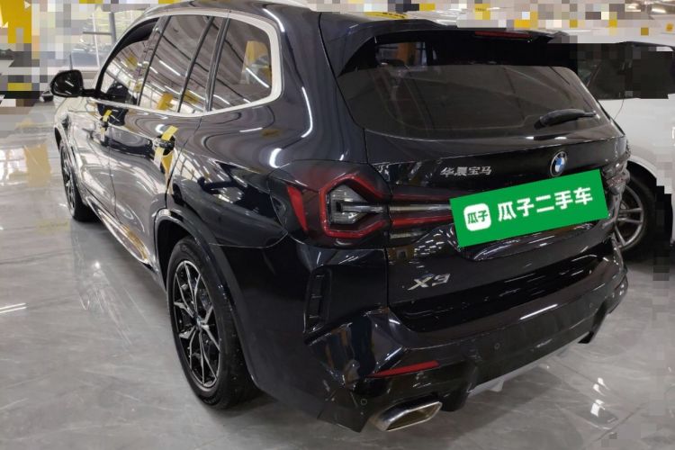 Used BMW X3 2022 xDrive25i M Sport Package Rear Left 45 Deg