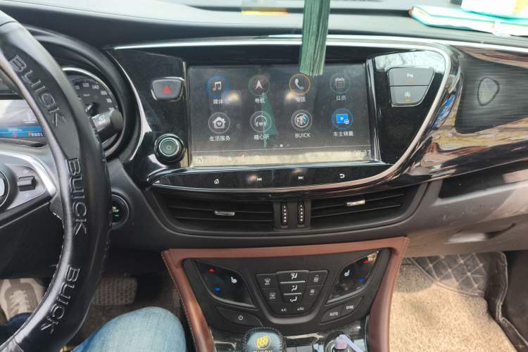 Used Buick Envision 2021 532T Two-Wheel-Drive Elite Version Audio And AC Panel