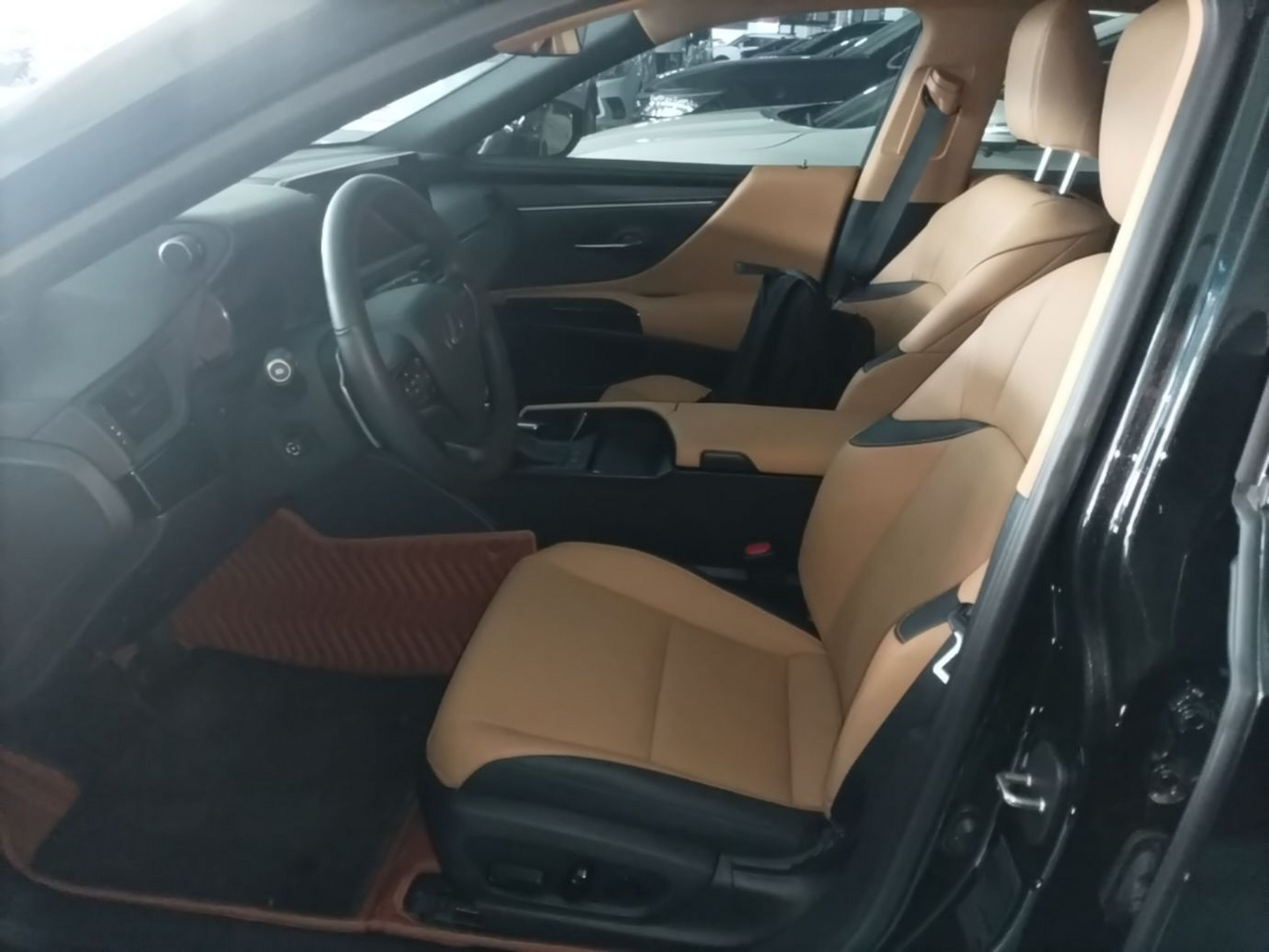 A primeira fila do carro