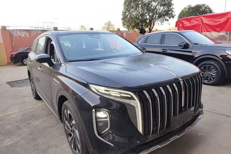 Used Hongqi HS7 PHEV 2024 2.0T PHEV Four-Wheel Drive Flagship Edition 6 Seats Front Right 45 Deg