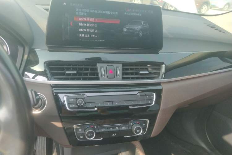 Used BMW X1 2022 sDrive25Li Leading Model Audio And AC Panel