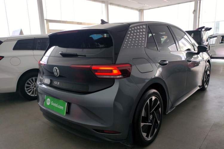 Used Volkswagen ID.3 2023 Upgraded Model Pure Intelligent Enjoyment Version Rear Right 45 Deg