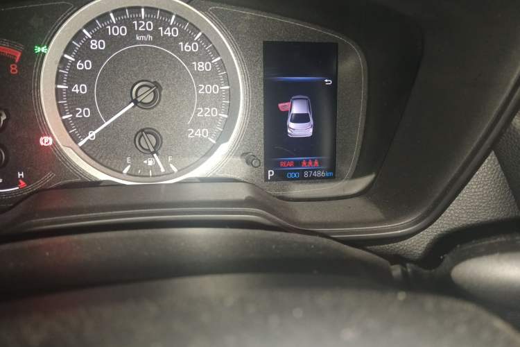 Used Toyota Corolla 2021 1.2T S-CVT Elite PLUS Edition Odometer Close Up