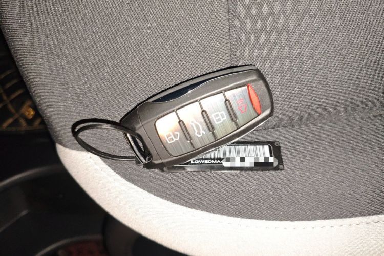 Used ORA White Cat 2020 360 km Luxury Version Vehicle Key