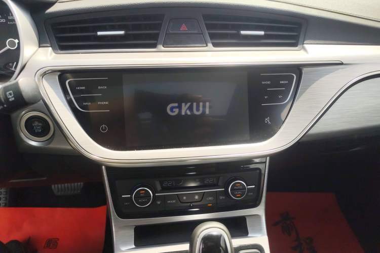 Used Geely Auto Emgrand GS 2019 1.4T CVT Edition Audio And AC Panel