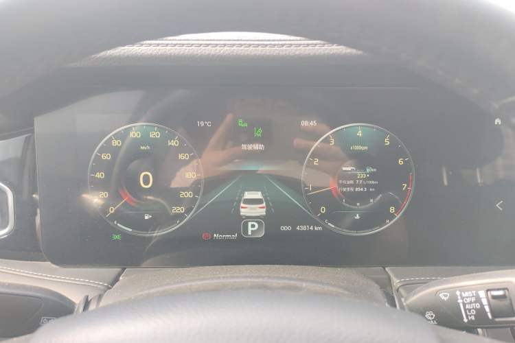 Used JETOUR X90 2020 1.6T DCT Shadow Edition 6-Seater Instrument Cluster