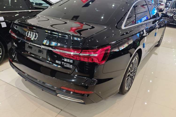 Used Audi A6L New Energy 2020 55 TFSI e quattro Rear Right 45 Deg