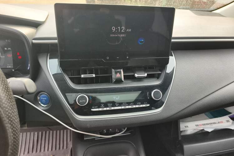 Used Toyota Corolla 2023 1.8L Smart Electric Hybrid Dual-Motor Elite Edition Audio And AC Panel