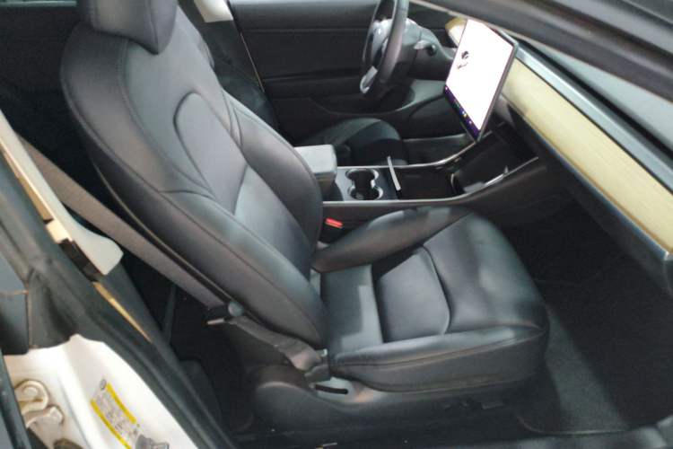 Used Tesla Model 3 2019 Long-Range Rear-Wheel-Drive Version Right Front Seat