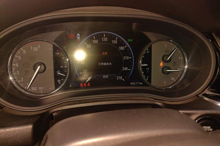 Used Buick Regal 2020 552T Luxury Version Instrument Cluster