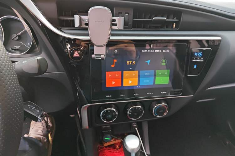 Used Toyota Levin 2017 Revised 185T CVT Elite Edition China V Standard Audio And AC Panel