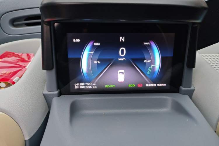 Used Bestune Pony 2025 222km Lightning Horse Odometer Close Up