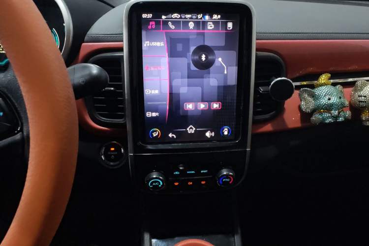 Used Chery QQ Little Ant 2019 4-Seater Smart Edition 35 kWh Audio And AC Panel