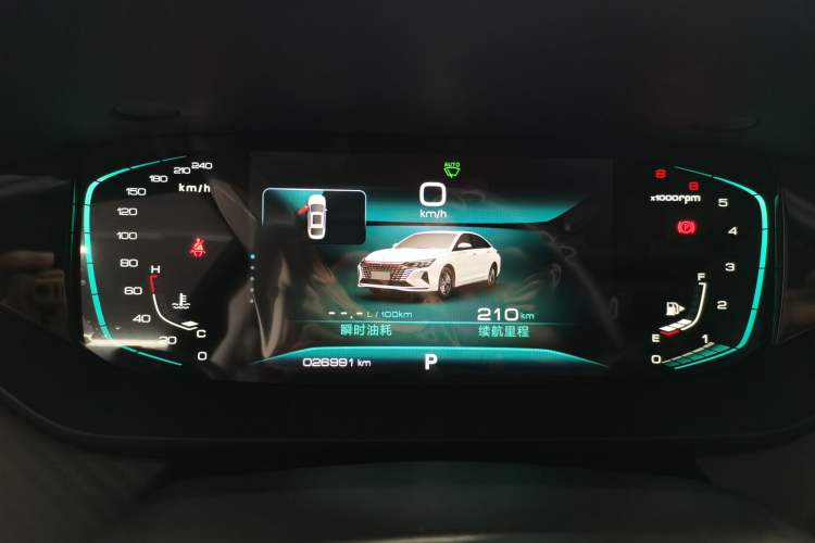 Used Dongfeng Aeolus Yixuan MAX 2021 1.5T Super-Powered Dad Edition Instrument Cluster