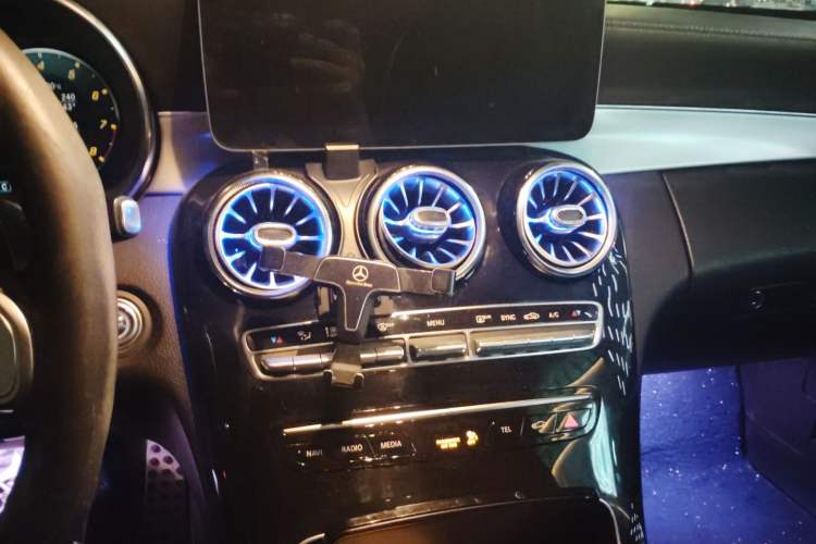 Used Mercedes-Benz C-Class AMG 2019 AMG C 63 Coupe Audio And AC Panel