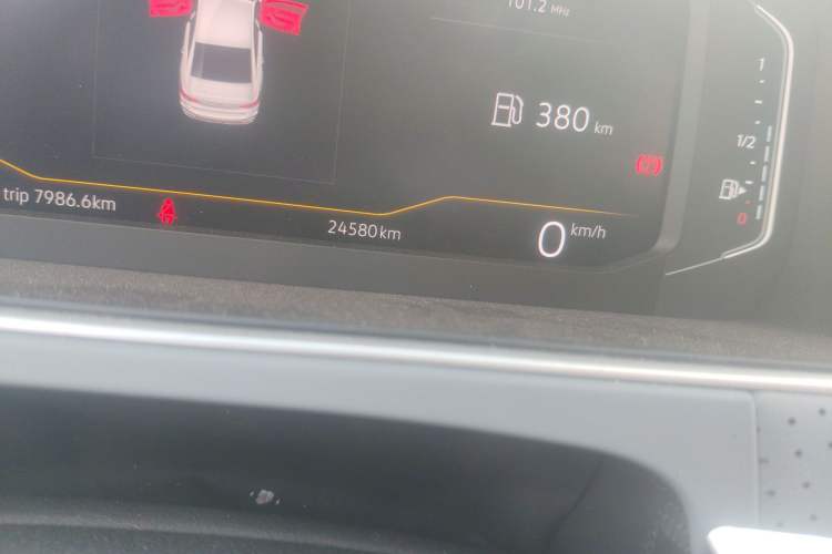 Used Volkswagen Lavida 2024 1.5L Automatic Starry Sky 5 Million Edition Odometer Close Up