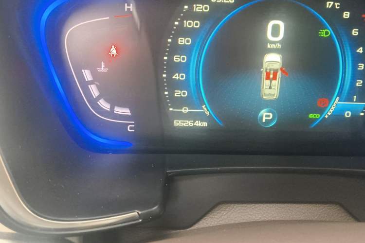 Used Geely Auto Jiajie 2021 1.8TD DCT Luxury Model Odometer Close Up