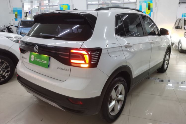 Used Volkswagen T-Cross 2019 1.5L Automatic Fashion Edition Rear Right 45 Deg